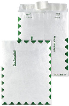 Survivor® Catalog Mailers Made with Tyvek®,  Side Seam, 9 x 12, White, 100/Box