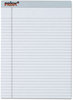 A Picture of product TOP-63160 TOPS™ Prism™ + Colored Writing Pads,  8 1/2 x 11 3/4, Gray, 50 Sheets, Dozen