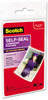 A Picture of product MMM-PL903G Scotch™ Self-Sealing Laminating Pouches,  Glossy, 2 13/16 x 3 15/16, Wallet Size, 5/Pack