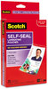 A Picture of product MMM-PL903G Scotch™ Self-Sealing Laminating Pouches,  Glossy, 2 13/16 x 3 15/16, Wallet Size, 5/Pack