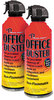 A Picture of product REA-RR3522 Read Right® Nonflammable OfficeDuster™,  2 10oz Cans/Pack