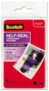 A Picture of product MMM-PL903G Scotch™ Self-Sealing Laminating Pouches,  Glossy, 2 13/16 x 3 15/16, Wallet Size, 5/Pack