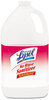 A Picture of product RAC-74389 Professional LYSOL® Brand Concentrated No-Rinse Sanitizer,  1gal Bottle, 4/Carton