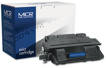 MICR Print Solutions R27AM, R27XM MICR Toner,  10,000 Page-Yield, Black