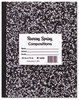 A Picture of product ROA-77505 Roaring Spring® Marble Cover Composition Book,  Wide Rule, 10 x 8, 60 Pages