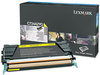 A Picture of product LEX-C734A2YG Lexmark™ C734A1YG-C734A2CG Toner,  6000 Page-Yield, Yellow