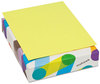 A Picture of product MOW-101246 Mohawk BriteHue® Multipurpose Colored Paper,  20lb, 8 1/2 x 11, Ultra Lemon, 500 Sheets