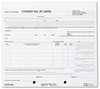 A Picture of product RED-44302 Rediform® Snap-A-Way® Bill of Lading, Short Form,  8 1/2 x 7, Four-Part Carbonless, 250 Forms