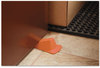 A Picture of product MAS-00965 Master Caster® Giant Foot® Doorstop,  No-Slip Rubber Wedge, 3-1/2w x 6-3/4d x 2h, Safety Orange