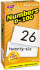 A Picture of product TEP-T53107 TREND® Skill Drill Flash Cards,  3 x 6, Numbers, 0-100