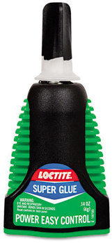 Loctite® Extra Time Control Super Glue,  0.14 oz, Clear