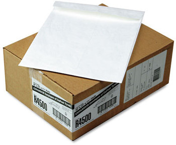 Survivor® Open End Expansion Mailers Made with Tyvek®,  10 x 13 x 1 1/2, White, 100/Carton