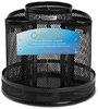 A Picture of product ROL-1773083 Rolodex® Mesh Spinning Sorter,  Black