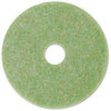 A Picture of product MMM-18049 3M™ TopLine Autoscrubber Pads 5000 Low-Speed Floor 17" Diameter, Green/Amber, 5/Carton