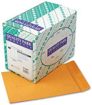Quality Park™ Catalog Envelope,  9 x 12, Brown Kraft, 250/Box