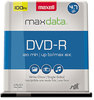 A Picture of product MAX-638014 Maxell® DVD-R Recordable Disc,  4.7GB, 16x, Spindle, Gold, 100/Pack
