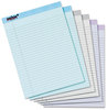 A Picture of product TOP-63116 TOPS™ Prism™ + Colored Writing Pads,  8 1/2 x 11 3/4, Pastels, 50 Sheets, 6 Pads/Pack