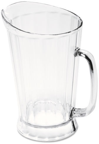 Rubbermaid Bouncer Plastic Pitcher - Polycarbonate - Dishwasher