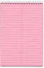 A Picture of product TOP-80254 TOPS™ Prism™ Steno Books,  Gregg, 6 x 9, Pink, 80 Sheets, 4 Pads/Pack