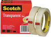 A Picture of product MMM-6002P3472 Scotch® Transparent Tape 3" Core, 0.75" x 72 yds, 2/Pack