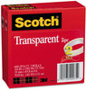 A Picture of product MMM-6002P3472 Scotch® Transparent Tape 3" Core, 0.75" x 72 yds, 2/Pack