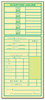 A Picture of product TOP-1253 TOPS™ Time Clock Cards,  Weekly, 3 1/2 x 10 1/2, 500/Box