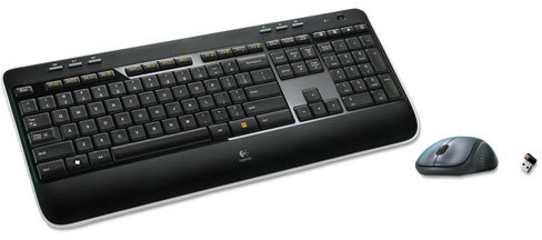INC. 920002553 Logitech® MK520 Keyboard + Combo, Keyboard/Mouse, USB, Black | Baumann Paper