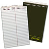 A Picture of product TOP-20806 Ampad® Gold Fibre® Steno Books,  Gregg, 6 x 9, White/Green, 100 Sheets