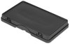 A Picture of product RCP-6179BLA Rubbermaid® Commercial Storage/Trash Compartment Cover,  Plastic, Black