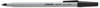 A Picture of product UNV-27420 Universal™ Ballpoint Stick Pen Fine 0.7 mm, Black Ink, Gray/Black Barrel, Dozen