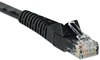 A Picture of product TRP-N201025BK Tripp Lite CAT6 Snagless Molded Patch Cable,  25 ft, Black