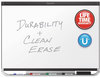 A Picture of product QRT-P554BP2 Quartet® Prestige 2 Connects™ DuraMax® Magnetic Porcelain Whiteboard,  48 x 36, Black