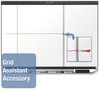A Picture of product QRT-P554BP2 Quartet® Prestige 2 Connects™ DuraMax® Magnetic Porcelain Whiteboard,  48 x 36, Black
