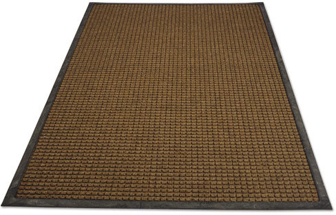 Millennium Mat Company WaterGuard Indoor/Outdoor Scraper Mat, 36 x 120,  Charcoal, MLLWG031004