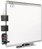 A Picture of product QRT-TE544AP2 Quartet® Prestige 2 Connects™ Total Erase® Whiteboard, 48 x 36, Aluminum Frame