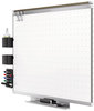 A Picture of product QRT-TE544AP2 Quartet® Prestige 2 Connects™ Total Erase® Whiteboard, 48 x 36, Aluminum Frame