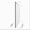 A Picture of product QRT-TE544AP2 Quartet® Prestige 2 Connects™ Total Erase® Whiteboard, 48 x 36, Aluminum Frame