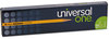 A Picture of product UNV-55520 Universal™ Deluxe Blackstonian Pencil HB (#2), Black Lead, Yellow Barrel, Dozen