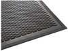 A Picture of product MLL-14030500 Guardian Clean Step Outdoor Rubber Scraper Mat,  Polypropylene, 36 x 60, Black