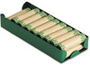 A Picture of product MMF-211011002 MMF Industries™ Heavy-Duty Aluminum Tray for Rolled Coins,  Green