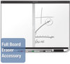 A Picture of product QRT-P558BP2 Quartet® Prestige 2 Connects™ DuraMax® Magnetic Porcelain Whiteboard,  96 x 48, Black Frame