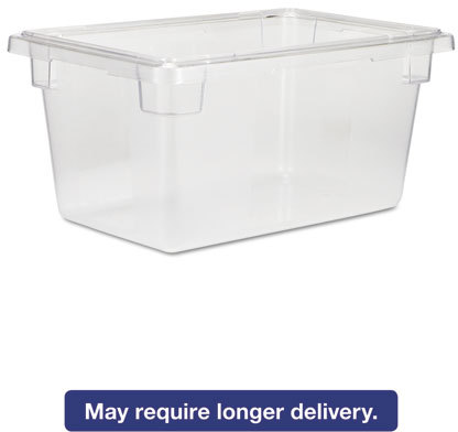 Rubbermaid Commercial Products (Newell) FG330400CLR Rubbermaid® Commercial  Food/Tote Boxes, 5gal, 12w x 18d x 9h, Clear