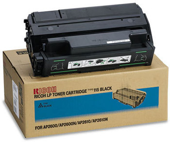 Ricoh® 400759 - Type 115 Toner Cartridge,  20000 Page-Yield, Black