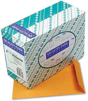Quality Park™ Redi-Seal™ Catalog Envelope,  10 x 13, Brown Kraft, 250/Box