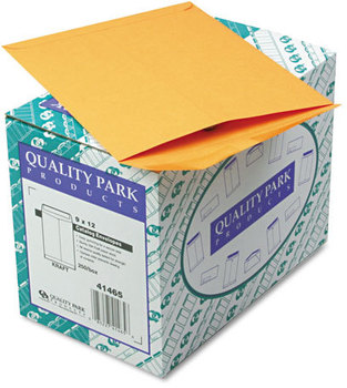 Quality Park™ Catalog Envelope,  9 x 12, Brown Kraft, 250/Box