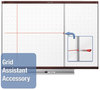 A Picture of product QRT-TE547MP2 Quartet® Prestige 2 Connects™ Total Erase® Whiteboard,  72 x 48, Mahogany Color Frame