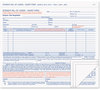 A Picture of product TOP-3843 TOPS™ Hazardous Material Short Form,  8 1/2 x 7, Four-Part Carbonless, 50 Forms