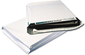 Quality Park™ Redi-Strip™ Poly Expansion Mailer,  Side Seam, 11 x 13 x 2, White, 100/Carton