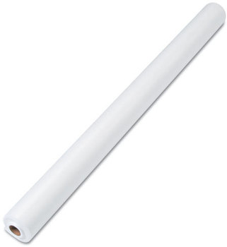 Tablemate® Linen-Soft Non-Woven Polyester Banquet Roll,  Cut-To-Fit, 40" x 50ft, White