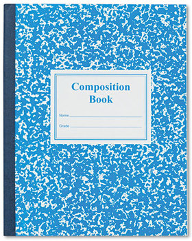 Roaring Spring® Grade School Ruled Composition Book,  9-3/4 x 7-3/4, Blue Cover, 50 Pages